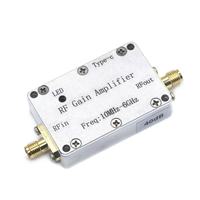 Amplificateur RF 10 MHz - 6 GHz, amplificateur récepteur à gain élevé avec voyant d'alimentation (10/20/30/40 dB)