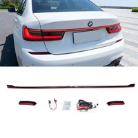 Luces Traseras LED Dinámicas Secuenciales Tipo Through-Type Ahumadas Plug & Play, Barra de Luz de Freno Trasera, Piezas de Automóvil para BMW Serie 3 G20 20-23