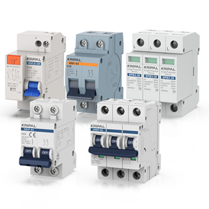 Precio de fábrica Tipos KRIPAL 4P 16A mini disyuntor 4 polos <span class=keywords><strong>C16</strong></span> disyuntores circuito <span class=keywords><strong>3</strong></span> fases 16AMP disyuntores en miniatura - Product Image 6