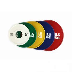 تخصيص الشعار 1.25lb 10lbs أوزان حلاقة مطاطية داخلية مناسبة لمجموعة حديد أوليمب القياسية - Product Image 1