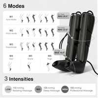 Bottes de récupération post-entraînement à compression d'air pour les jambes, système de massage thérapeutique, soulagement musculaire, amélioration de la circulation sanguine