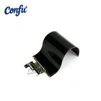 Écran tactile capacitif incurvé de 10.13 pouces, 2208x1242, écran flexible AMOLED PC, refroidissement par eau, moniteur AIDA 64, panneau pliable MIPI