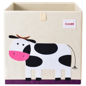 儿童玩具服装和杂物卡通长方形聚丙烯折叠储物收纳器 -- 35升以上环保 - Product Image 5