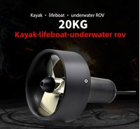 Moteur de propulseur sous-marin sans balais haute puissance étanche IP68 pour ROV AUV bateau RC marin drone submersible