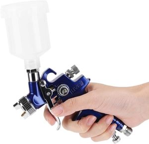 Pistolas pulverizadoras neumáticas profesionales HVLP Mini <span class=keywords><strong>pistola</strong></span> pulverizadora <span class=keywords><strong>de</strong></span> <span class=keywords><strong>pintura</strong></span> aerógrafo <span class=keywords><strong>para</strong></span> muebles <span class=keywords><strong>de</strong></span> coche <span class=keywords><strong>pintura</strong></span> en aerosol 0,5mm/0,8mm/1mm boquilla - Product Image 3