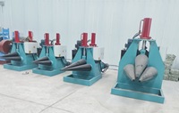 Machine de cintrage et de formage de tôles semi-automatique à cône hydraulique pour tôles d'acier inoxydable, d'acier au carbone et d'aluminium APMT