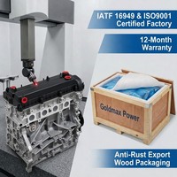 Ensemble moteur remanufacturé GOLDMAX Ford Duratec HE 2.3L 2261cc OE LR3Z-6006-B 1S7G-6006-DA pour Ranger Escape Mazda 3 6