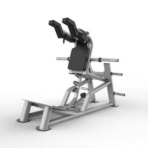 Appareil de musculation à plaques de poids en acier pour fessiers, machine à squats Hack pour clubs de fitness - Product Image 1