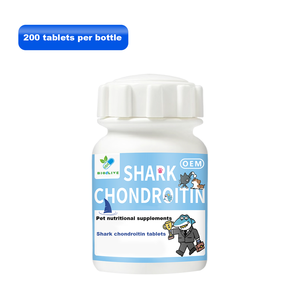 Comprimés de chondroïtine de requin biologique pour animaux de compagnie, directement de l'usine, soutien immunitaire, compléments de santé pour chiens et chats, OEM ODM - Product Image 6
