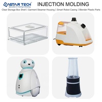 Composants de boîtier en plastique moulés par injection de haute précision pour robot culinaire et mixeur de cuisine