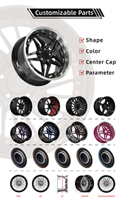 Rines ZR10 de 18 Pulgadas, Fabricados con Tecnología Flow-Forming, Perfil de Disco Cóncavo Profundo, PCD Personalizable para Autos Toyota, BMW, Honda - Product Image 5