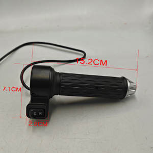 Accélérateur de scooter de vélo électrique <span class=keywords><strong>avec</strong></span> interrupteur de marche arrière <span class=keywords><strong>VTT</strong></span> GUIDON TRICYCLE ATV UTV DIY PART - Product Image 3