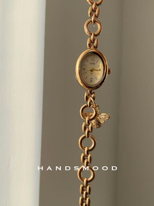 Montre-bracelet Zhonggu Nv <span class=keywords><strong>Biao</strong></span> 2025, nouveau style, cadeau haut de gamme luxueux et élégant, montre-bracelet dorée pour amoureux - Product Image 4