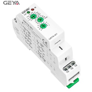 GEYA-Relé de retardo de encendido y apagado, relé de temporizador de CC multifuncional de 24 Din, AC/DC24V ~ 240V, función múltiple, de tiempo - Product Image 6