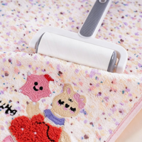Serviette pour enfants à motifs multiples, douce et absorbante, serviette pour les mains de bébé, serviette de visage brodée avec des animaux de dessin animé