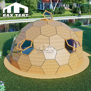 RAXTENT 6M Glamping Glass Dome House Tent Kits <span class=keywords><strong>para</strong></span> Stargazing Camping Cabin - Product Image 4