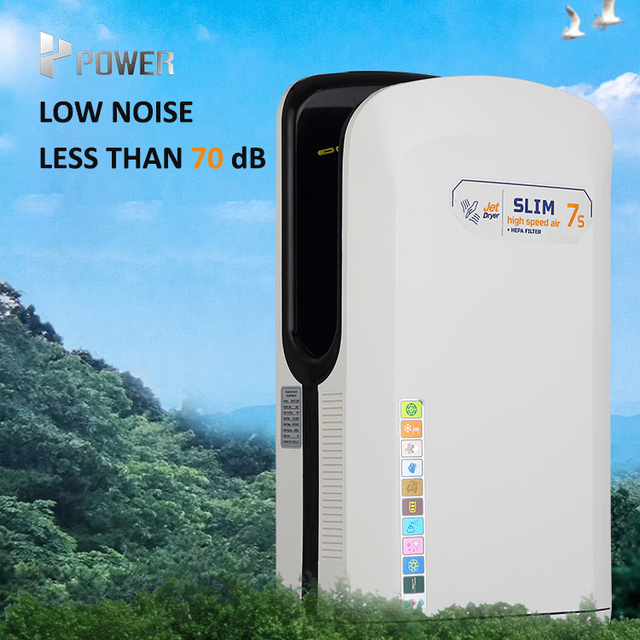Commercial Automatic Sensor High Speed Jet Hand Dryer Quick Dry Hands Hygiene HEPA Filter Hand Drying Machine