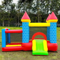 QiaoQiao nouveau design piscine de toboggan aquatique videur gonflable commercial bateau pirate enfants château gonflable à vendre