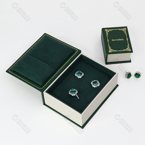 Caja de Embalaje de Joyería de Papel de Lujo para Anillos, Pulseras, Collares y Pendientes, Embalaje de Joyería Personalizado - Product Image 5