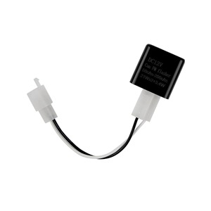 Relé intermitente <span class=keywords><strong>LED</strong></span> Universal de 2 pines para motocicletas Indicador de señal de giro sellado a prueba de agua de 12V Compatible con todas las bicicletas - Product Image 1