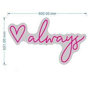 Letrero Luminoso LED Decorativo para Pared, Ideal para Fiestas, San Valentín, Bodas, Letrero de Neón LED para Decoración de Paredes - Product Image 5