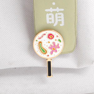 Broche <span class=keywords><strong>en</strong></span> alliage de bactéries de couleur sous la <span class=keywords><strong>loupe</strong></span> de dessin animé tout-assorti vêtements <span class=keywords><strong>en</strong></span> denim bijoux broche badge cadeau - Product Image 3