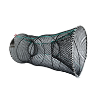 Piège à homard en HDPE avec ressort, 40*70cm, cage pliable pour la pêche au homard, Suède