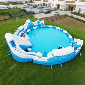 Glissière d'eau gonflable de <span class=keywords><strong>parc</strong></span> extérieur Offre Spéciale de glissière d'eau pour la piscine d'enfants d'adultes - Product Image 2
