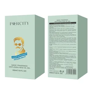 Factory OEM/ODM Hair Gel Oil Head Modeling Magic Fragrance Gentleman Head Oil Gel For Men