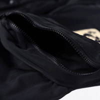 Veste coupe-vent rétro à fermeture éclair, motif cœur brodé, design unisexe, multi-poches, vêtements de travail, uniforme de baseball ample, bomber d'automne