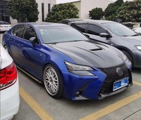 Capot en carbone MRD pour Lexus GS 2012-2014 Moteur de style RCF Capot en fibre de carbone pour voiture Trou d'air