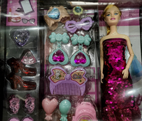 Nouveautés Jouets Filles Mignonnes Poupées Princesse Poupée Jouet Avec Vêtements Et Accessoires Boîte Cadeau Jouets Pour Filles
