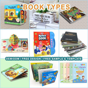 Servicio de Impresión de Libros Infantiles de Cartón con Tapa Dura, Diseño Personalizado de Fábrica, Libros Pop-up con Recortes, Libros 3D en Inglés para Bebés - Product Image 6