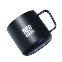 Red Earth 360ML mignon personnalisé voyage Camping tasses à café pour les filles avec couvercle en gros tasse et tasse ensemble