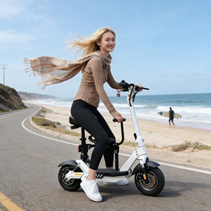 Trottinette électrique avec poignées chauffantes, pliable et étanche, autonomie de 30-40 km pour les trajets par temps froid dans les climats nordiques - Product Image 3
