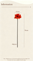 Real Touch Clivia Gladiolus Kunstbloemen Zijde Lange steel Bloemtak Bruiloft Decoratie Evenementendesign Luxe Home Decor