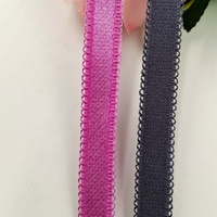 Bande élastique brillante en nylon pour lingerie, sacs, sous-vêtements, textile et bricolage