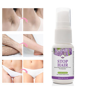 <span class=keywords><strong>ALIVER</strong></span> Crème inhibitrice de la repousse des poils 20 ml, inhibe la repousse des poils, spray de suppression des poils organique pour hommes, visage, corps, parties intimes - Product Image 2