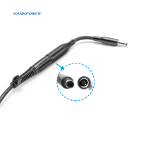 Câble adaptateur de convertisseur de Charge d'alimentation pour ordinateur portable à courant continu 7.4*5.0 MM à 4.5*3.0 MM pour ordinateur portable Dell