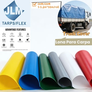 JLM Bâche 1100 DTEX en PVC imperméable, légère, pour tente, bâche de voiture ou de <span class=keywords><strong>camion</strong></span> - Product Image 1