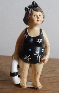 Plump Fat Lady Ornement <span class=keywords><strong>Salle</strong></span> <span class=keywords><strong>de</strong></span> <span class=keywords><strong>Bain</strong></span> Figurine <span class=keywords><strong>Bord</strong></span> <span class=keywords><strong>de</strong></span> <span class=keywords><strong>Mer</strong></span> Plage Natation Fun Home Gift - Product Image 4