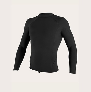 AG Custom 1.5mm Neoprene manica lunga muta termica da surf Top <span class=keywords><strong>uomo</strong></span> Yamamoto Neoprene giacca subacquea canotta Rash Guard - Product Image 5