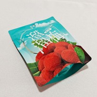 Op maat gemaakte bedrukte voedselverpakkingen van plastic, staande verpakkingen voor gedroogd fruit en snacks