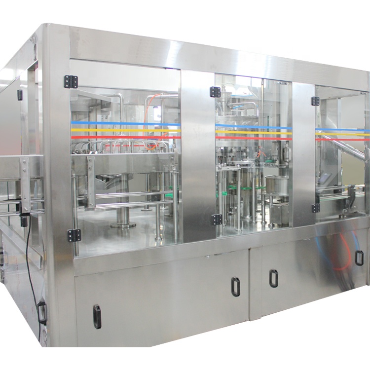 Hot Sale Carbonated beverage bottle filling capping machine / filling production line automatic