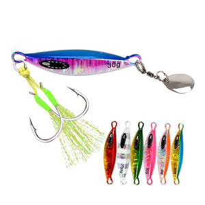 Nouveau produit transfrontalier Leurre Mini Plaque Métallique Longue Portée 20g-60g pour Pêche en Mer, Pêche en <span class=keywords><strong>Bateau</strong></span>, Eau Douce, Bass, Brochet, Simulation - Product Image 1