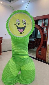 Caterpillar Insect Worm Rainbow Tube 1/3/5 Orificios Mejora Oxford Cloth Talent Show Rendimiento de calentamiento Magic Prop para adultos - Product Image 2