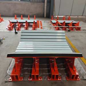 Op maat gemaakte hoogbelastbare laadzones UHMW-PE & dempende rubberen zware transportband buffer impactbed - Product Image 5