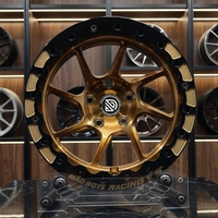 Jantes en alliage d'aluminium forgées GUDE Deep Dish dorées 19-23 pouces 25 mm ET Neuves pour Mercedes G63/G500/X5/X7 et plus