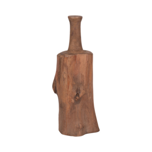 Scultura decorativa in legno a forma di bottiglia per la casa, soggiorno, mensola, tavolino da caffè - Product Image 3