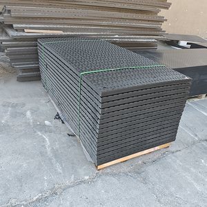Tapis de protection routière temporaire portable imperméable en plastique HDPE, <span class=keywords><strong>plaque</strong></span> de sol en plastique résistant à la corrosion, <span class=keywords><strong>plaque</strong></span> routière en plastique HDPE - Product Image 6